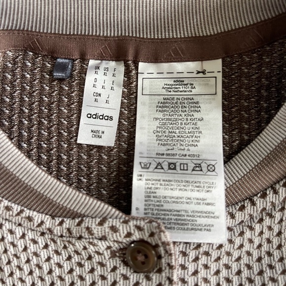 ADIDAS Ultimate 365 Tour Prime Knit Polo Sleeveless Shirt Earth‎ Strata Taupe XL - Picture 10 of 13